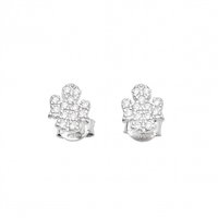 Orecchini Amen Donna Prega, Ama in Argento Zirconia ORAZB1 - ORAZB1
